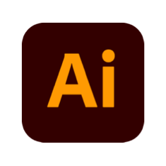 The logo icon for Illustrator