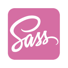 The logo icon for sass